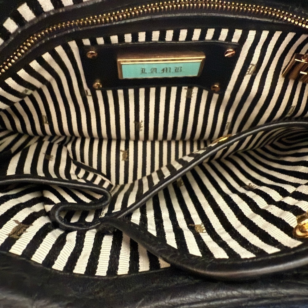 Rare L.A.M.B. by Gwen Stefani Leather Crossbody Purse - Picture 10 of 16